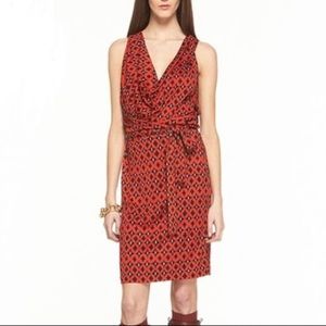 Diane Von Furstenberg Keesa Silk Sleeveless Dress size 2,